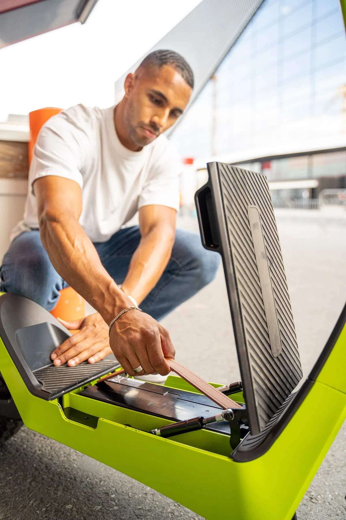 Električni skiro Streetbooster Pollux - zelena 3