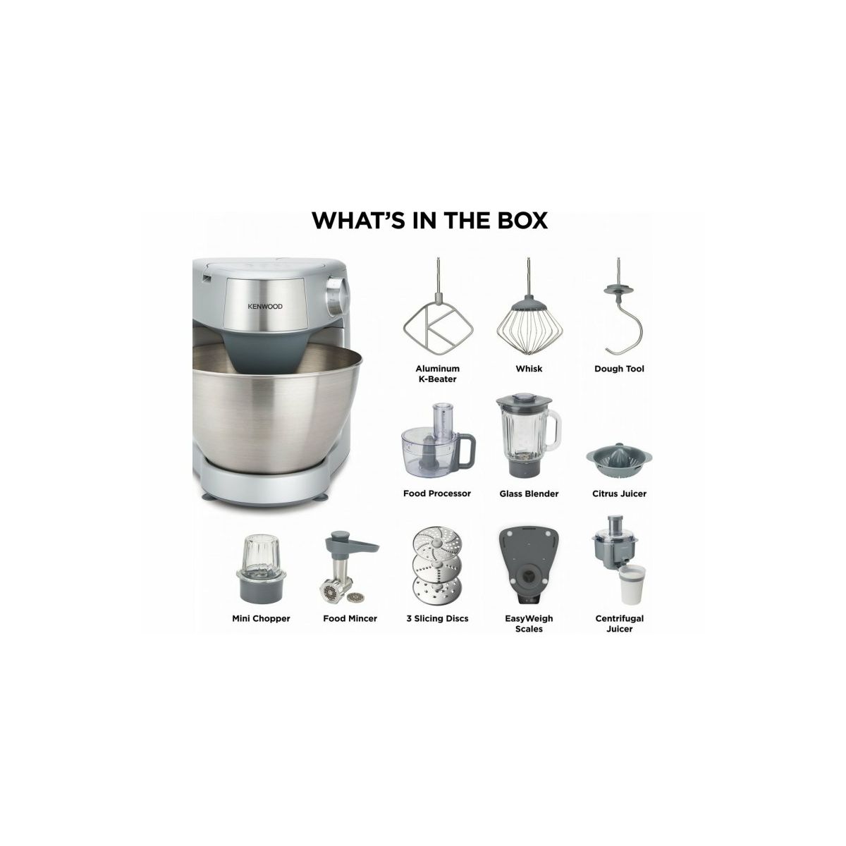 Kuhinjski robot Kenwood KHC29A.X0SI Prospero+ 2