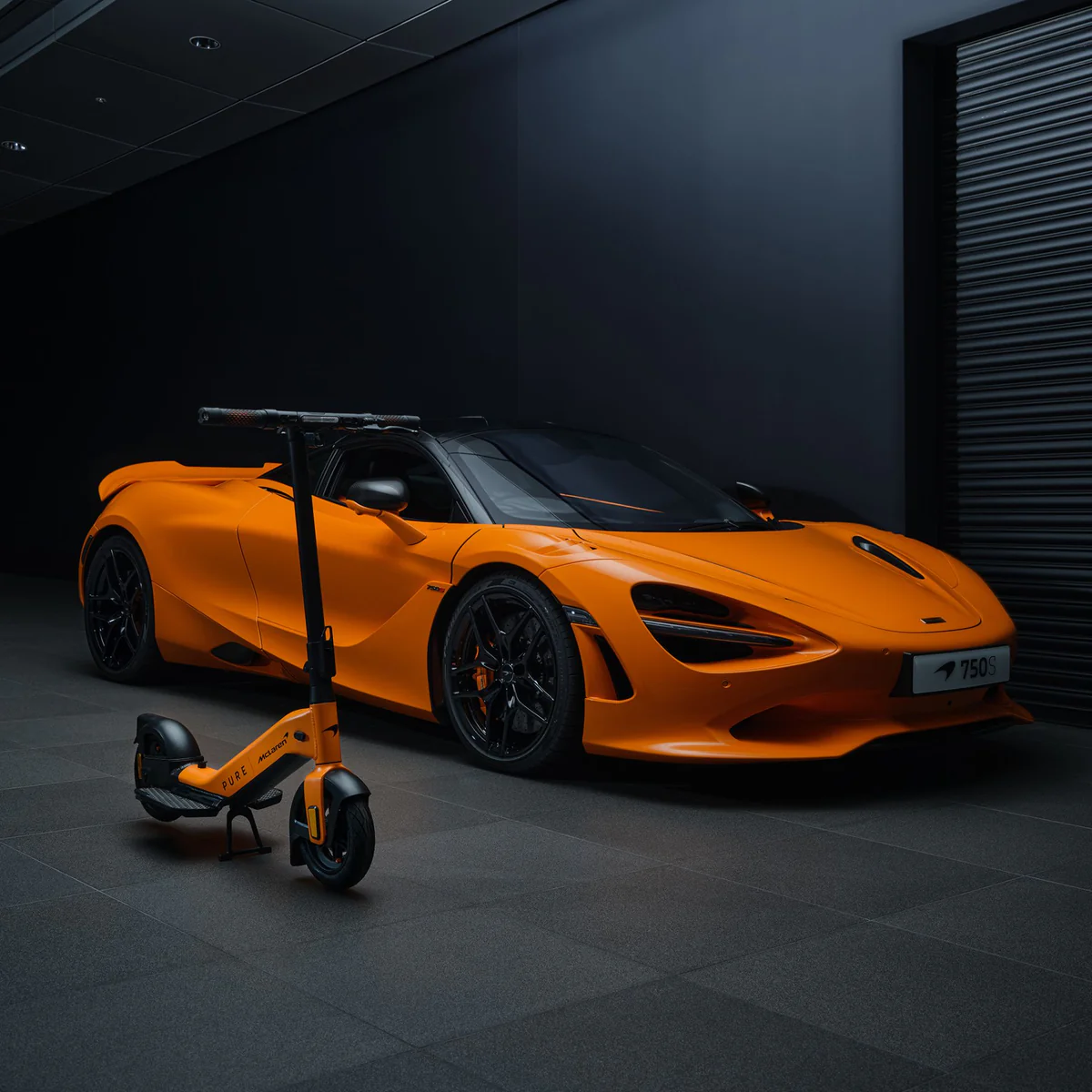 Električni skiro Pure McLaren - oranžen 4