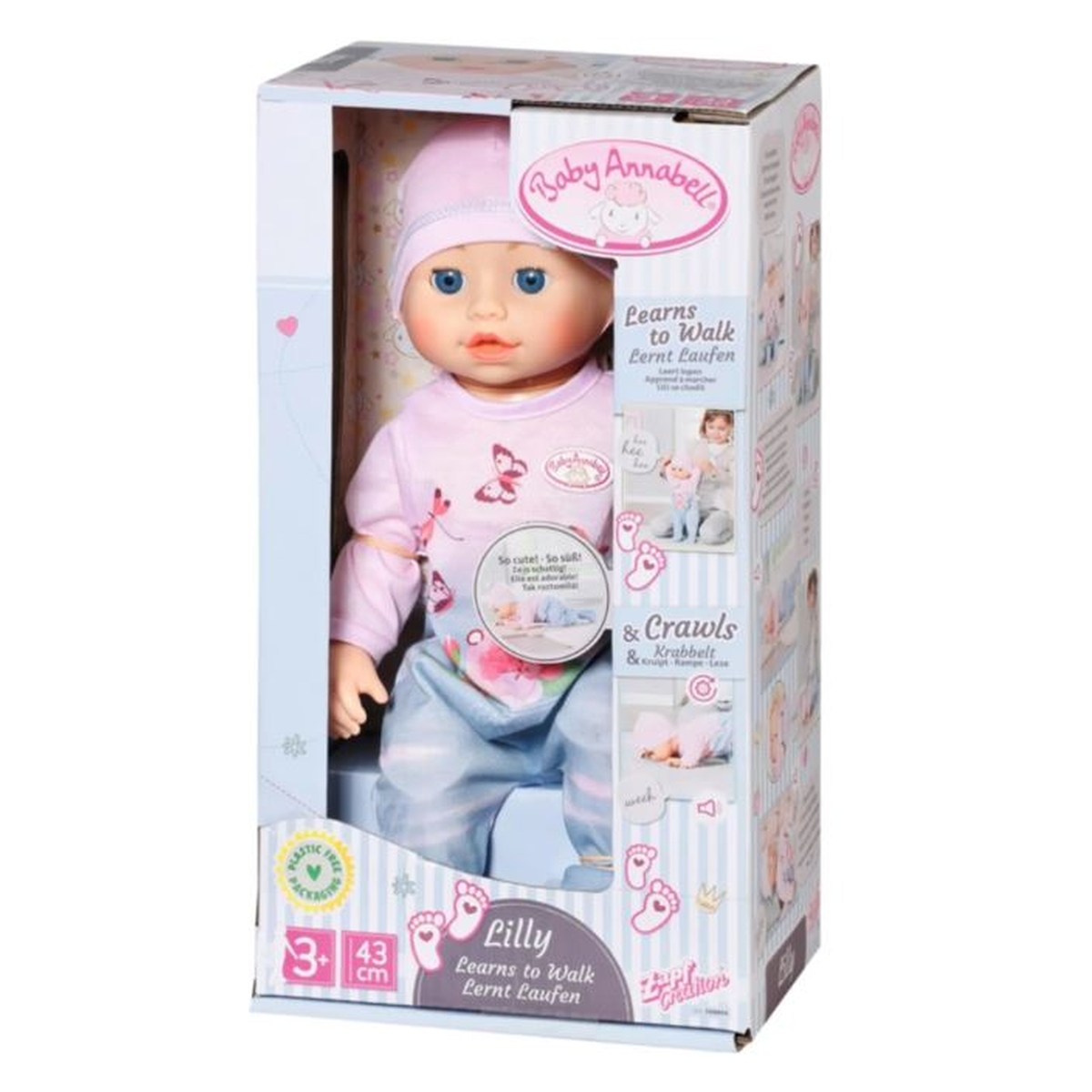 Baby Annabell dojenček Zapf - Lilly (43cm) 1