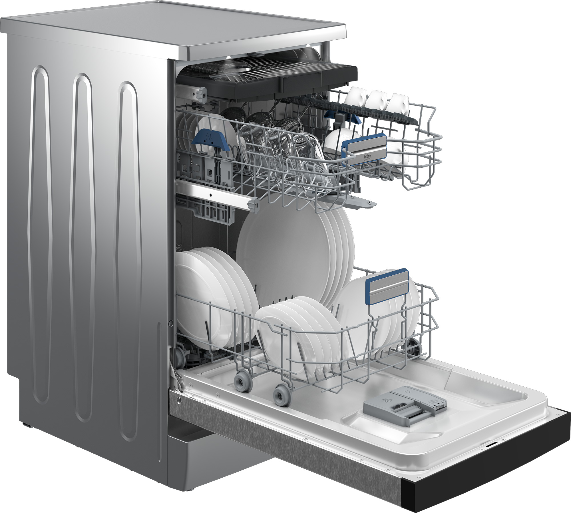 Prostostoječi pomivalni stroj Beko BDFS26120XQ 2