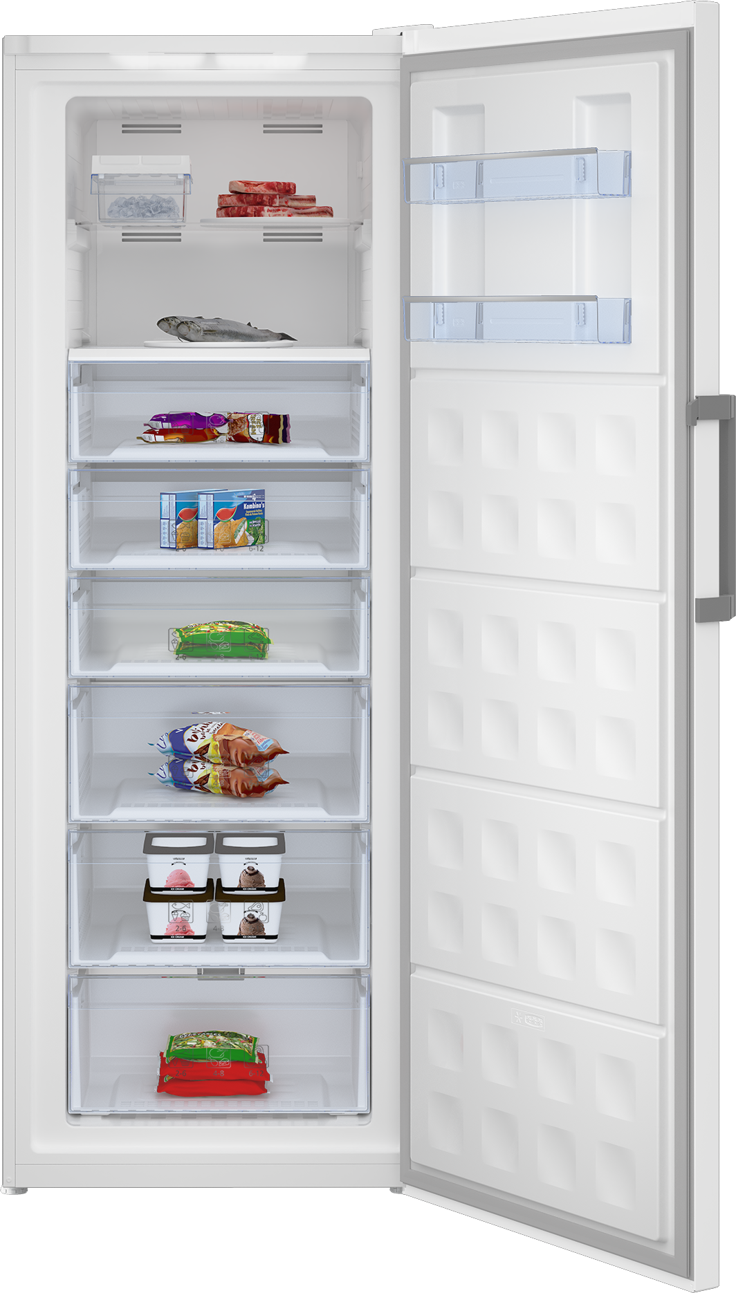 Zamrzovalna omara Beko RFNE448E35W 3