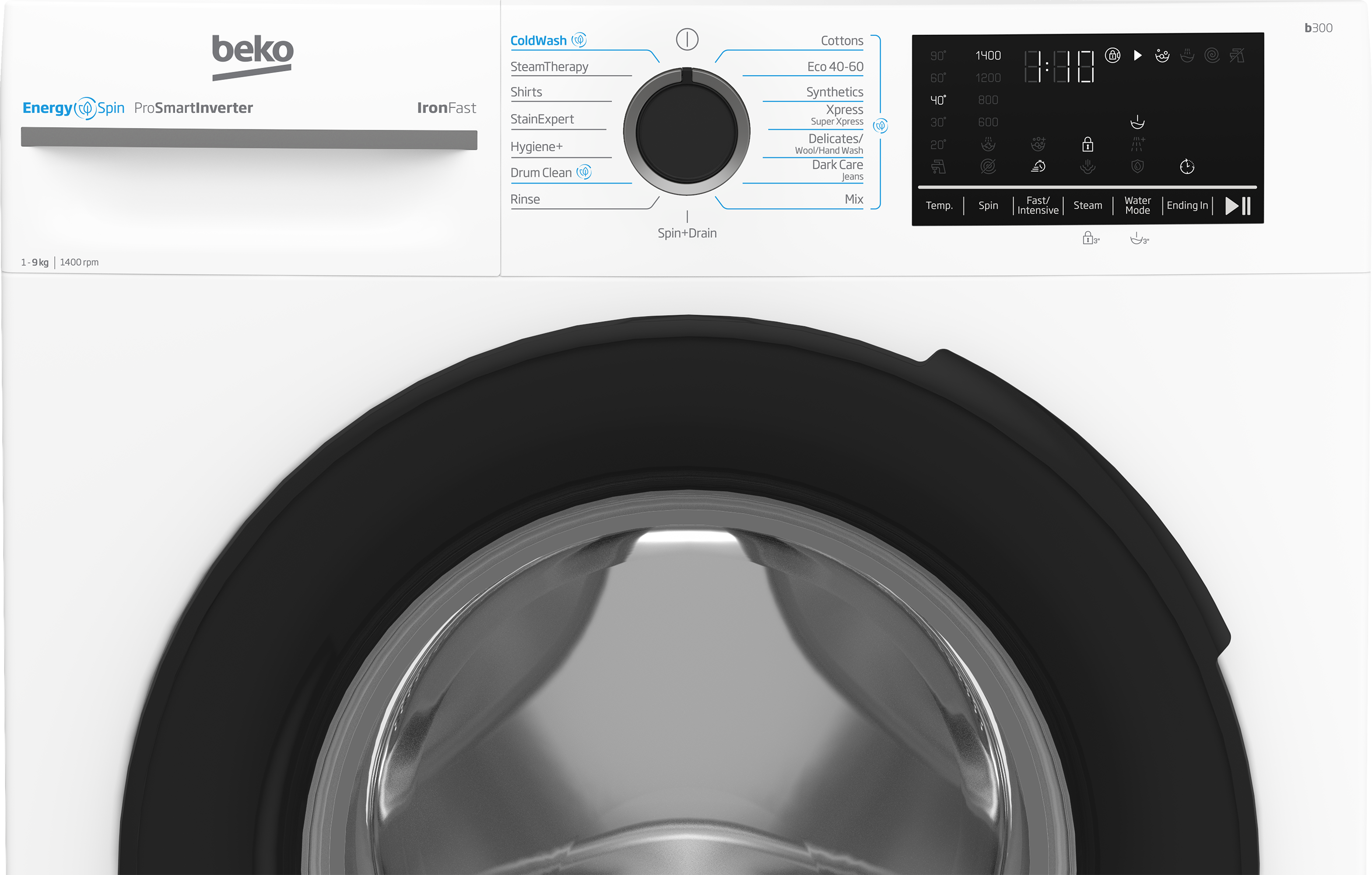 Pralni stroj Beko BM3WFSU49415WB 4