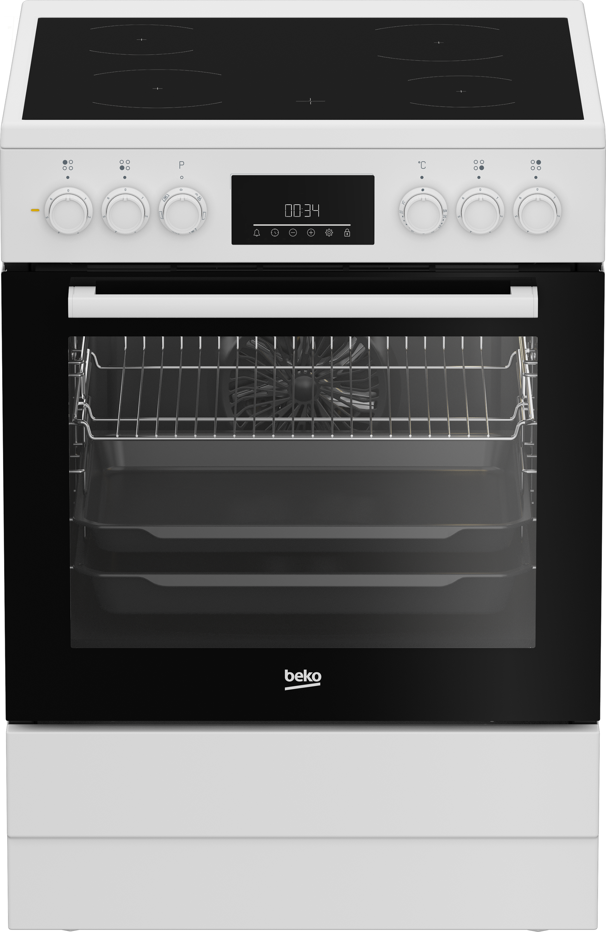 Steklokeramični štedilnik Beko FBM67300WDS 1