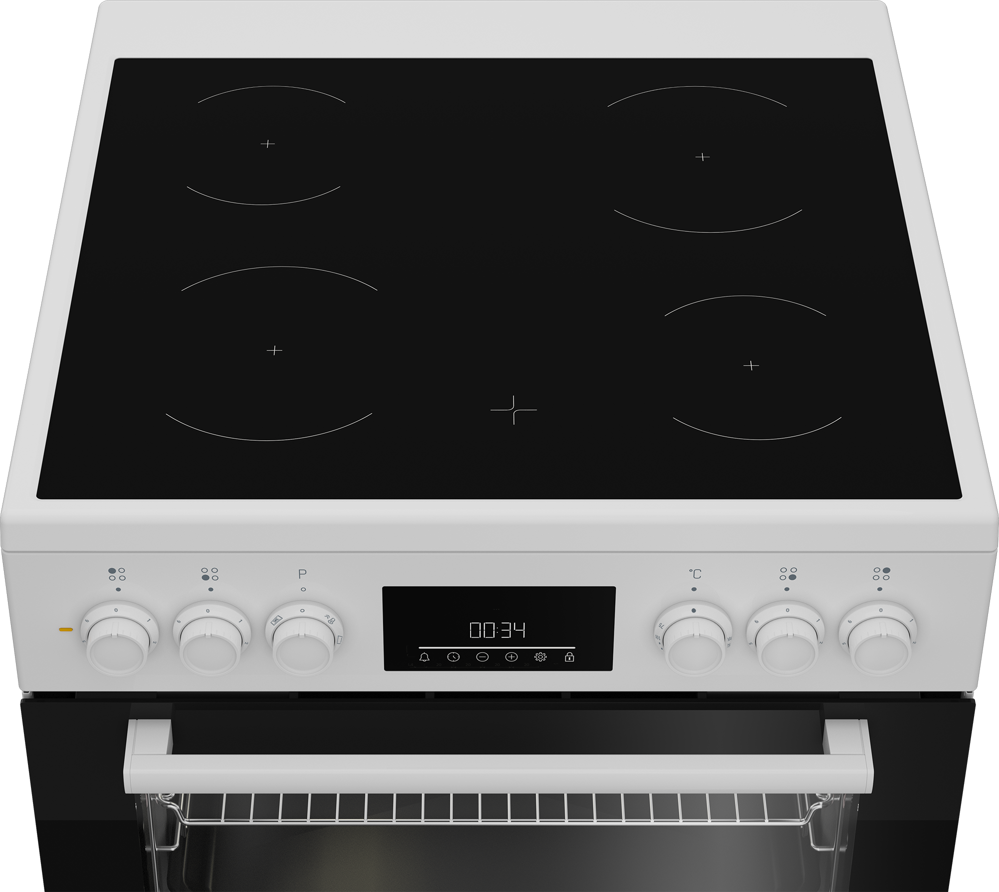 Steklokeramični štedilnik Beko FBM67300WDS 3