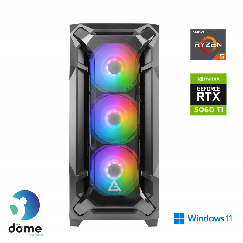 Računalnik Anni Gamer Advanced R5 7500F / RTX 5060 Ti / 16 GB / 2 TB / W11H 1