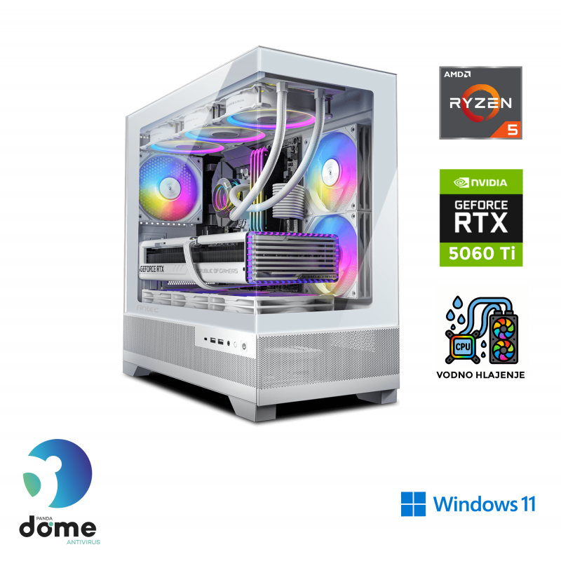 Računalnik Anni Gamer Advanced R5 9600X / RTX 5060 Ti / 32 GB / 2 TB / W11H 1